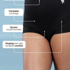 Set - Black Minimiser Bra and Black Shaper Underwear