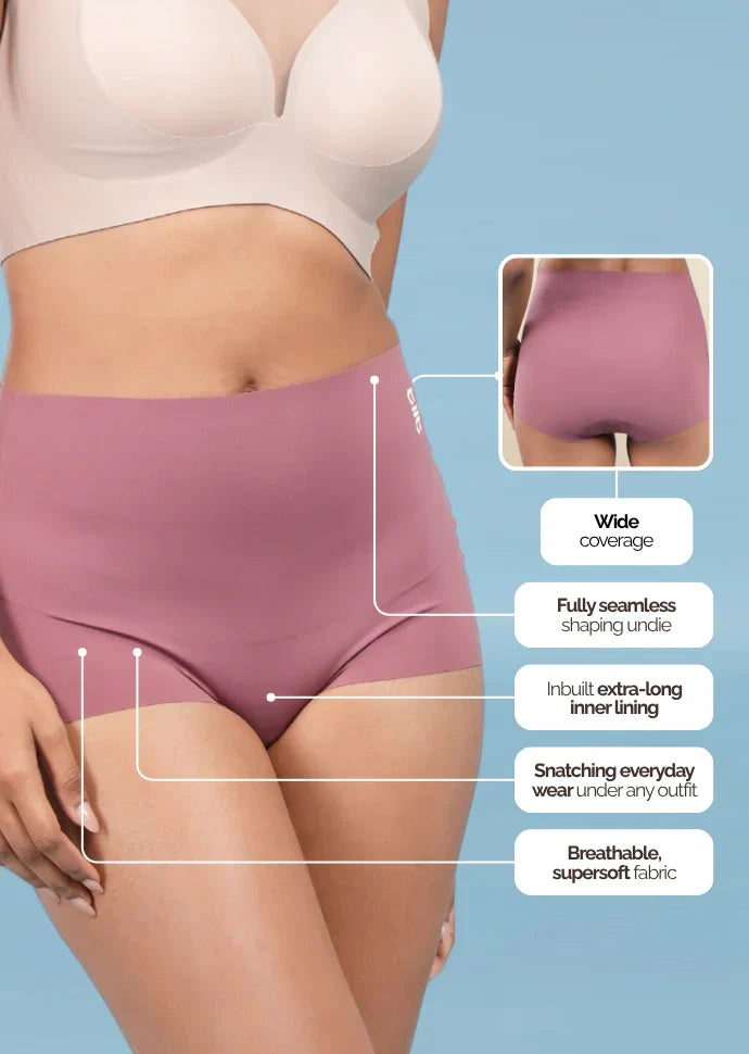 Set - Coco Wave Bra and Pink Shaper Underwear