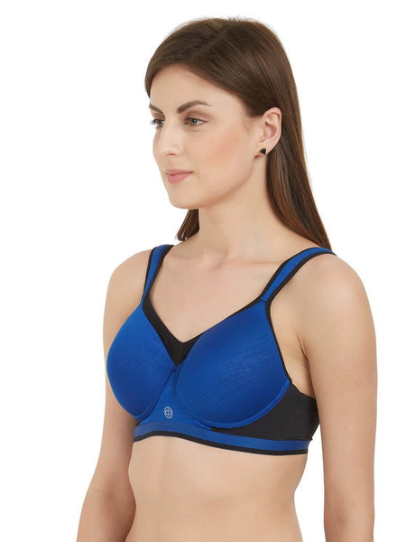 SOIE Woman - Full Coverage High Impact Padded Non Wired Sports Bra - Sports Bra -for Women