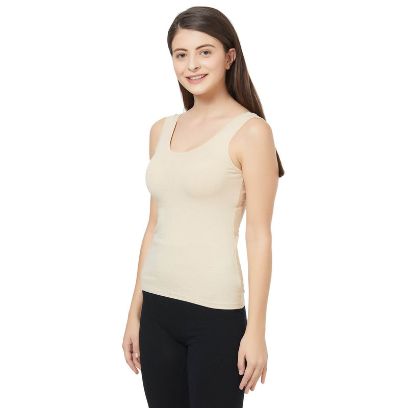 SOIE Woman - Solid U Back Camisole - Camisole -for Women
