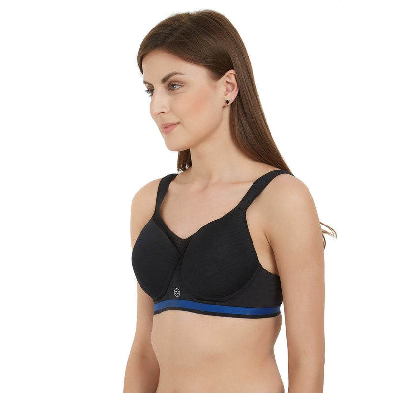 SOIE Woman - Full Coverage High Impact Padded Non Wired Sports Bra - Sports Bra -for Women