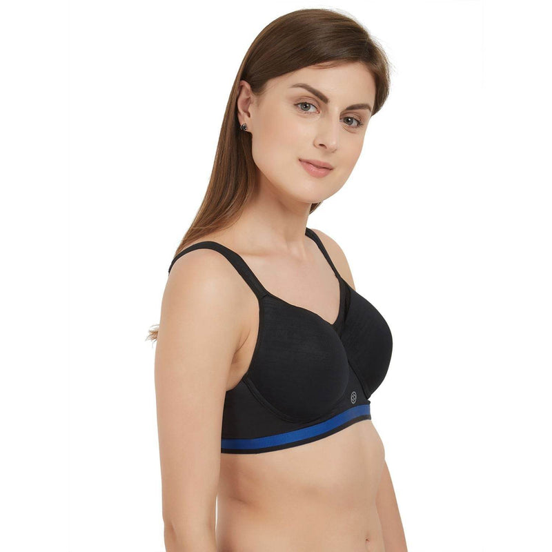 SOIE Woman - Full Coverage High Impact Padded Non Wired Sports Bra - Sports Bra -for Women