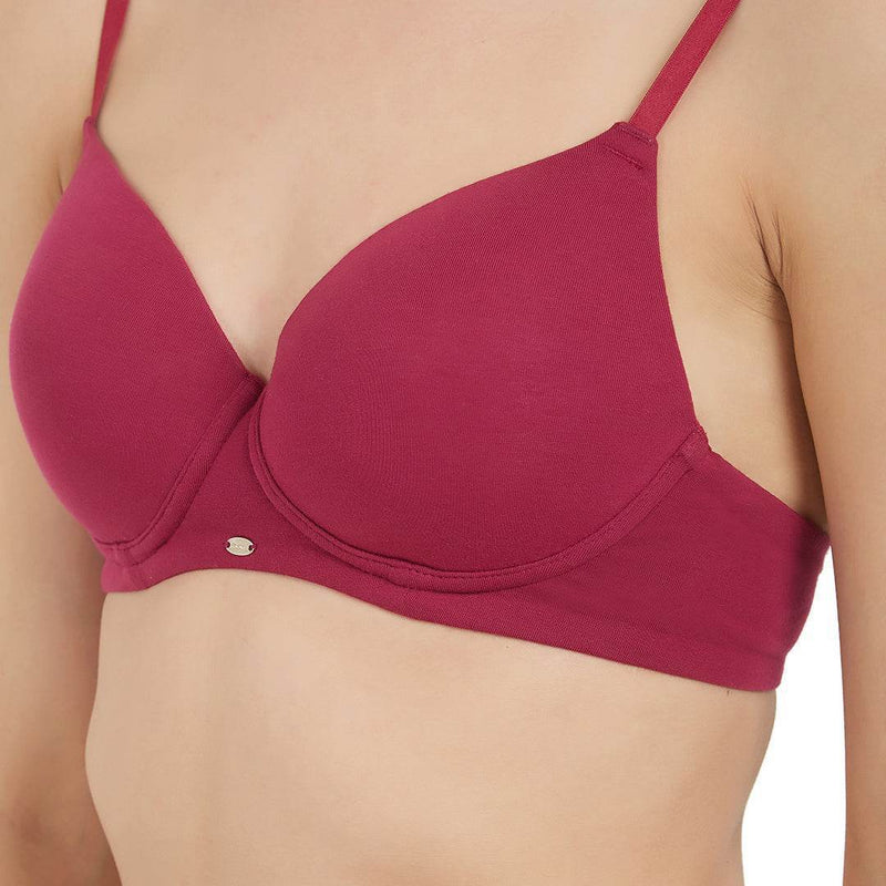 SOIE Woman - Semi/Medium Coverage Padded Non Wired T-shirt Bra - Bra -for Women