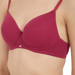 SOIE Woman - Semi/Medium Coverage Padded Non Wired T-shirt Bra - Bra -for Women