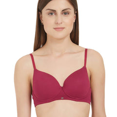 SOIE Woman - Semi/Medium Coverage Padded Non Wired T-shirt Bra - Bra -for Women