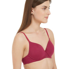 SOIE Woman - Semi/Medium Coverage Padded Non Wired T-shirt Bra - Bra -for Women