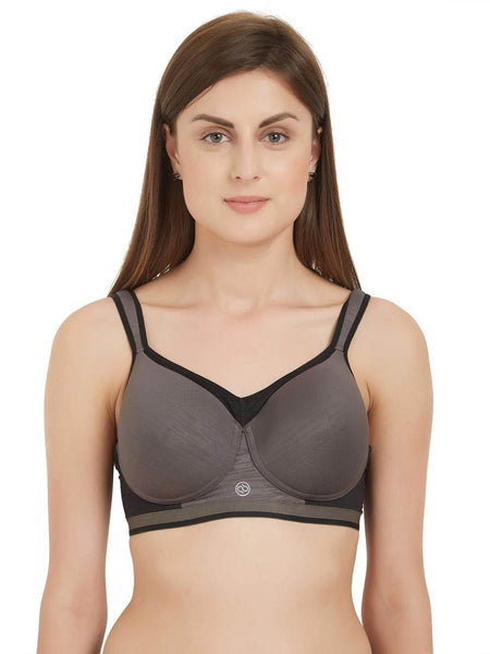 SOIE Woman - Full Coverage High Impact Padded Non Wired Sports Bra - Sports Bra -for Women