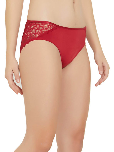 SOIE Woman - Super Soft Lacy Brief - Panty -for Women
