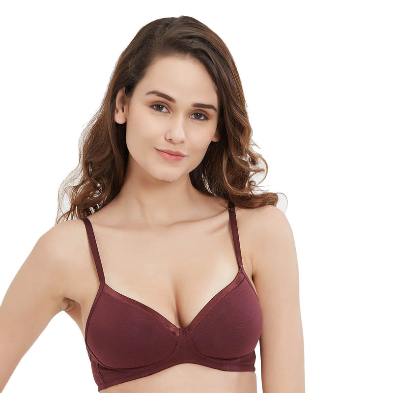 SOIE Woman - Medium Coverage Padded Non Wired T-shirt Bra - Bra -for Women
