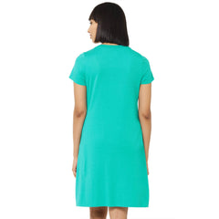 SOIE Woman - Half sleeve printed sleepshirt - -for Women