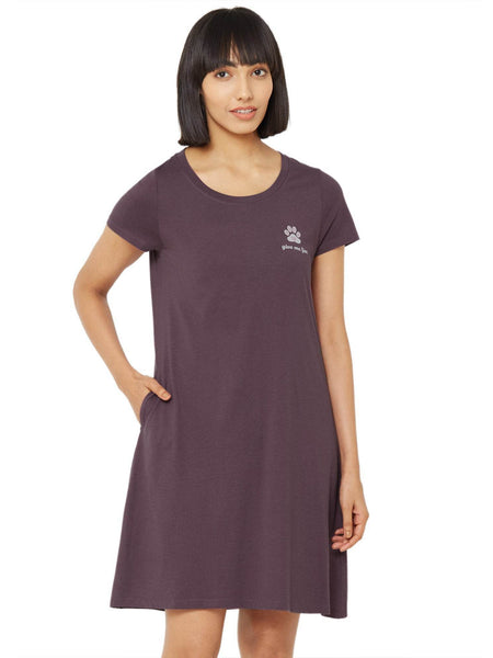 SOIE Woman - Super Soft Cotton Modal Sleep Shirt - -for Women