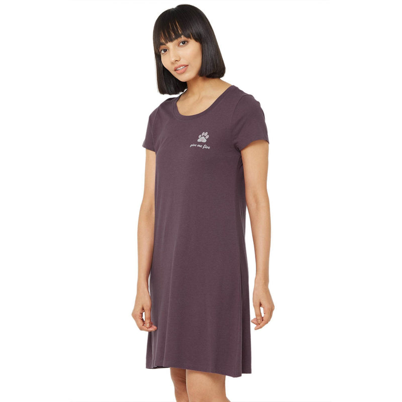 SOIE Woman - Super Soft Cotton Modal Sleep Shirt - -for Women