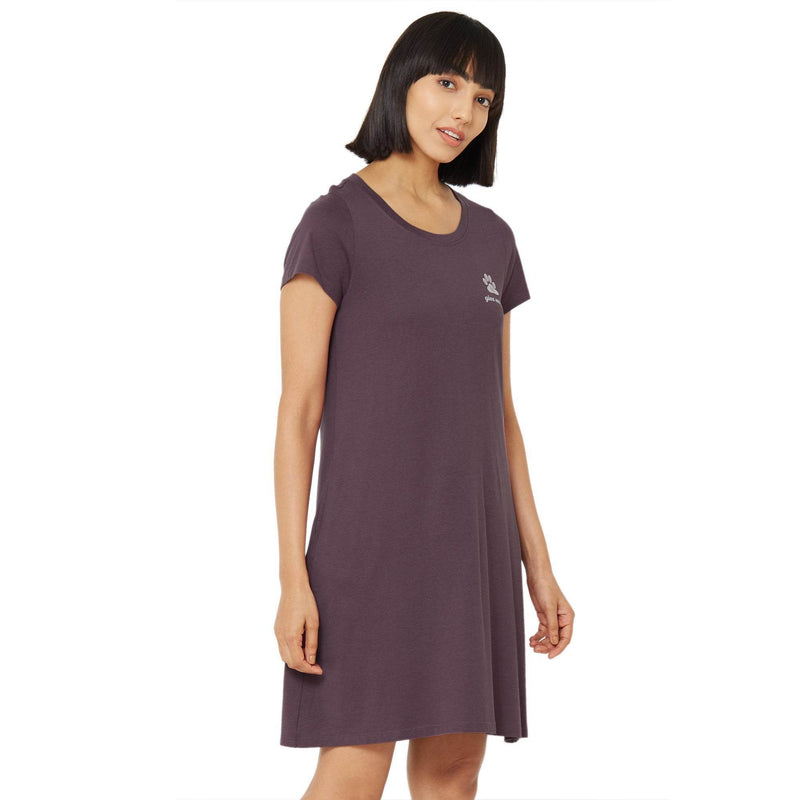 SOIE Woman - Super Soft Cotton Modal Sleep Shirt - -for Women