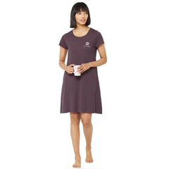 SOIE Woman - Super Soft Cotton Modal Sleep Shirt - -for Women