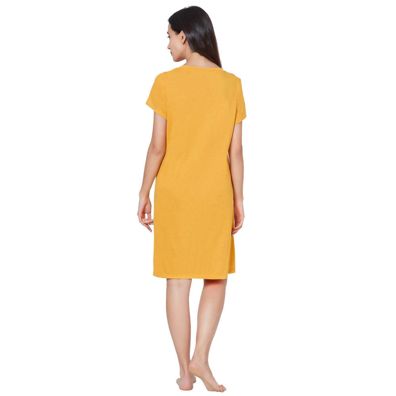 SOIE Woman - Super Soft Cotton Modal Sleep Shirt - -for Women