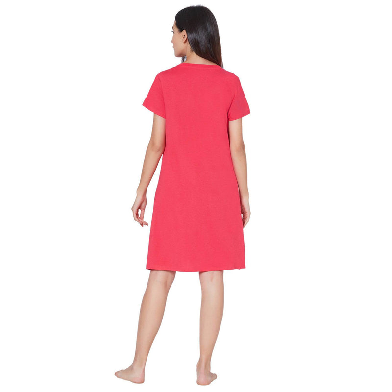 SOIE Woman - Super Soft Cotton Modal Sleep Shirt - -for Women