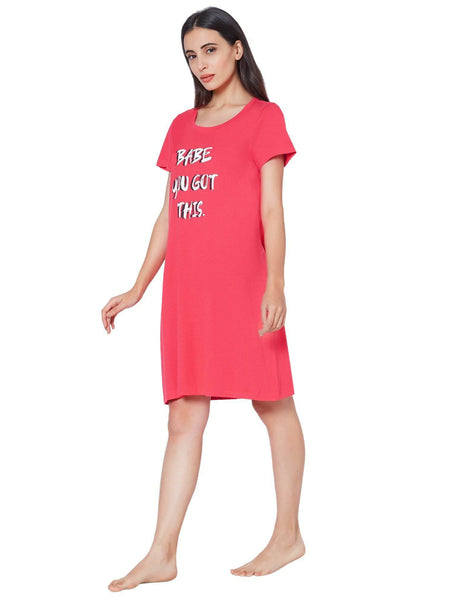 SOIE Woman - Super Soft Cotton Modal Sleep Shirt - -for Women