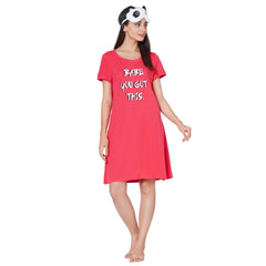 SOIE Woman - Super Soft Cotton Modal Sleep Shirt - -for Women