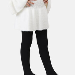 Brachy Girls Kids Winter Warm Ultra Soft Fur Stretchable Thermal Tights Leggings Footed Stockings.