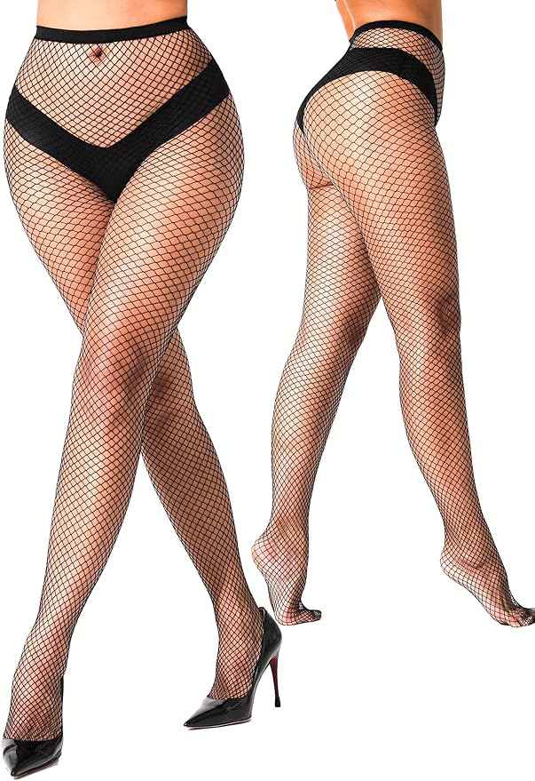 "High-Rise Sheer Stockings-Brachy"