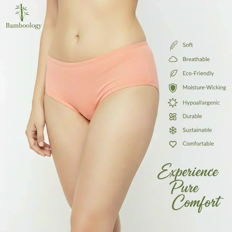 Rash-Free Sensitive Skin Bamboo underwear for women