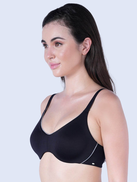 SOIE Woman - Non Padded Wired Full Coverage Minimiser Bra - Bra -for Women