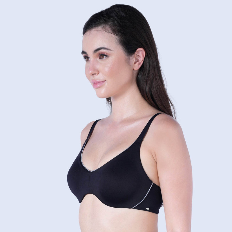 SOIE Woman - Non Padded Wired Full Coverage Minimiser Bra - Bra -for Women