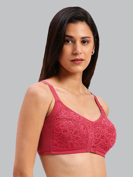 SOIE Woman - Full Coverage Non Padded Non Wired Lacy Bra - -for Women