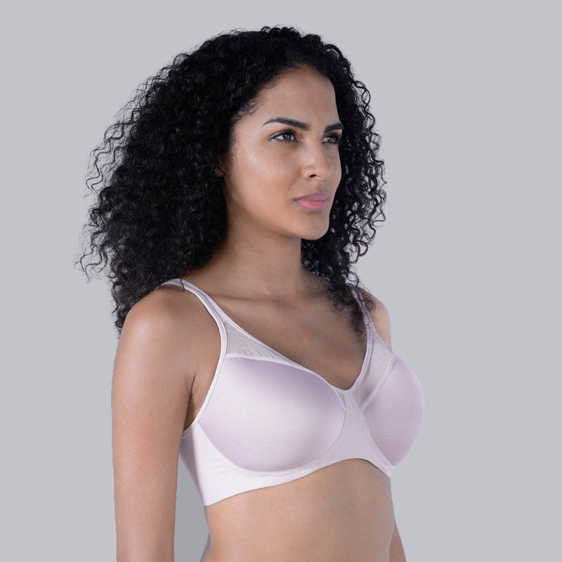 SOIE Woman - Ultra-Lightly Padded Non Wired Full Coverage Bra with Spacer Cups - Bra -for Women