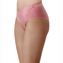SOIE Woman - High Coverage Mid Rise Solid Cotton Brief Panty Combo (Pack of 2) - Panty -for Women
