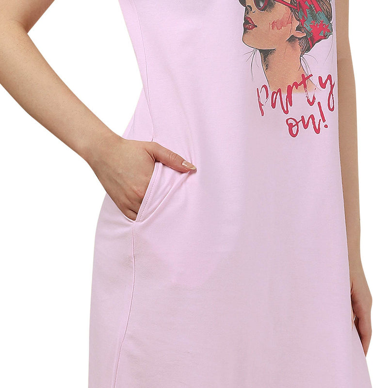 SOIE Woman - Super Soft Half Sleeve Cotton Modal Sleepshirt - -for Women
