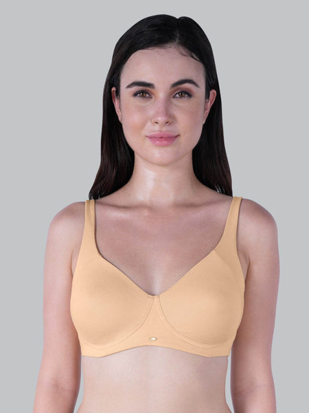 SOIE Woman - Non Padded Non Wired Stretch Cotton Full Coverage Moulded Cups T-shirt Bra - Bra -for Women
