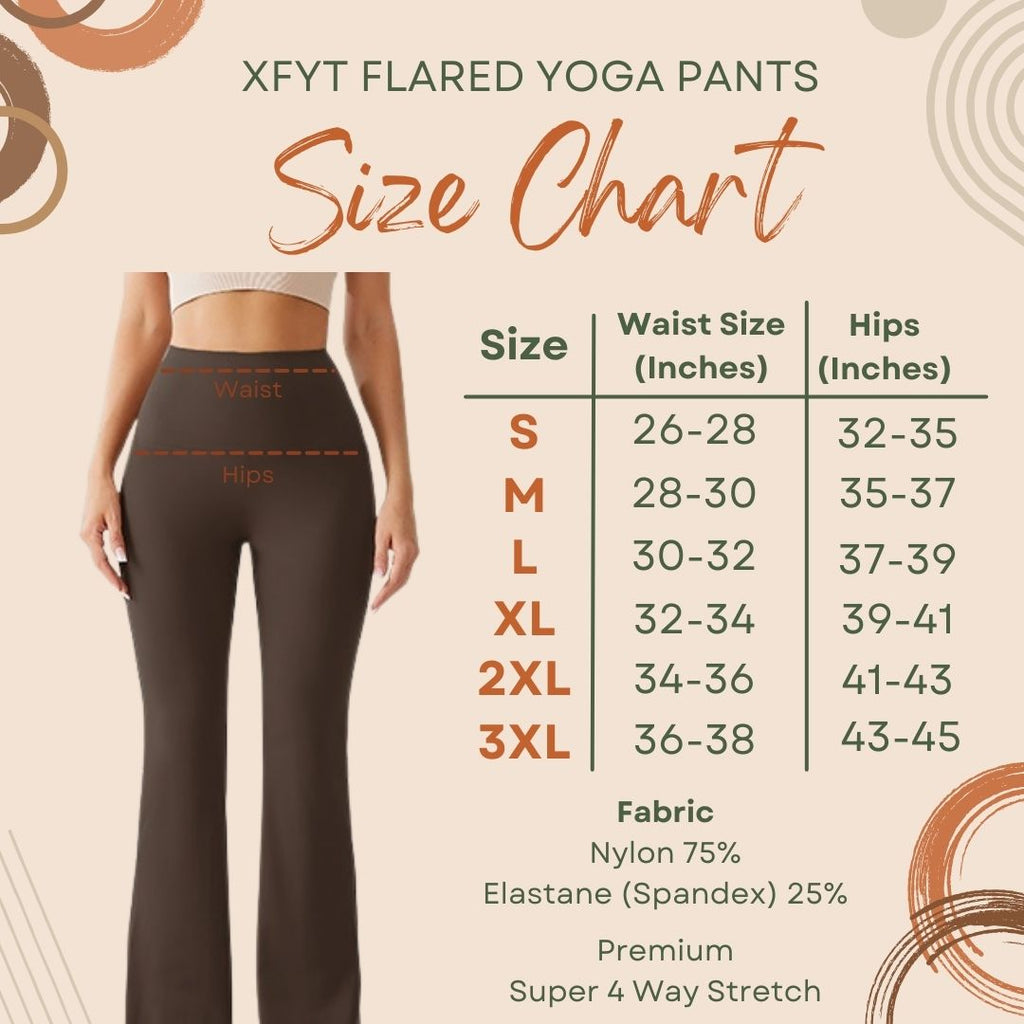 Terra Brown Luxe High Rise Flare Yoga Pants