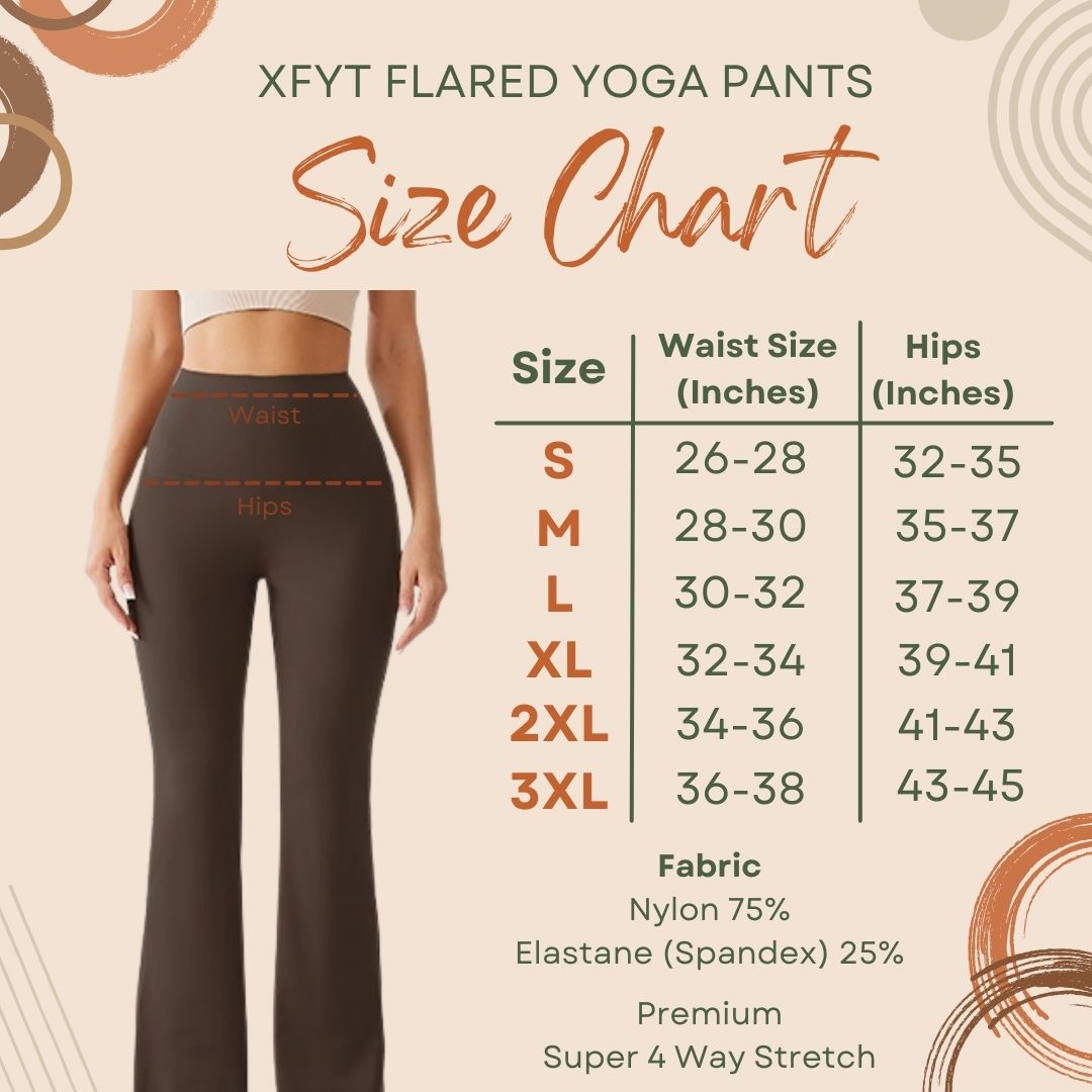Terra Brown Luxe High Rise Flare Yoga Pants