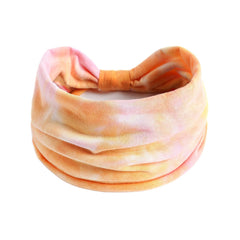 Tie Dye Hair Band : Orange Shade