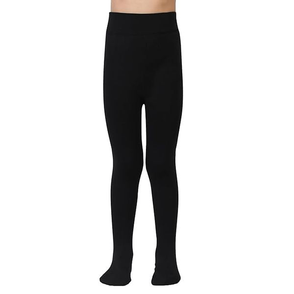 Brachy Girls Kids Winter Warm Ultra Soft Fur Stretchable Thermal Tights Leggings Footed Stockings.