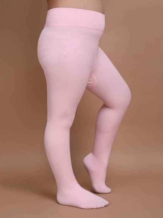 Brachy Girls Kids Winter Warm Ultra Soft Fur Stretchable Thermal Tights Leggings Footed Stockings.