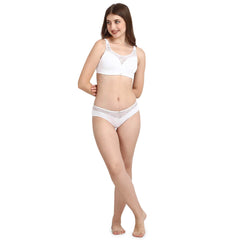 SOIE Woman - Mid Rise Brief With Lace Detailing - Panty -for Women