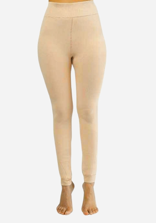 Women Skin Woolen Thermal Soft, Heavy Fleece Lined Slim Strechable Pants
