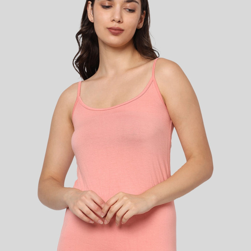 Bamboo Fabric Peach Camisole – Soft, Breathable, Eco-Friendly Pack of 2