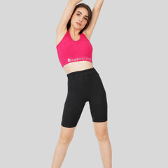Bamboo Fabric Cycling Shorts – Soft, Breathable, Moisture-Wicking, and Eco-Friendly for Ultimate Comfort and Performance on Every Ride | Black