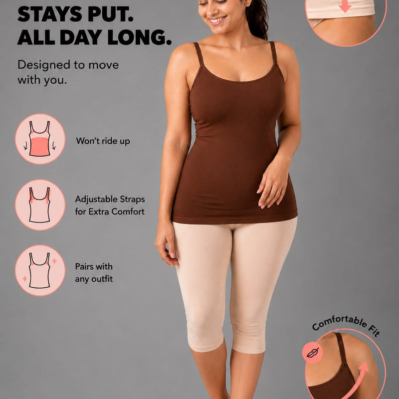 All Day Every Day Scoop Neck Cami