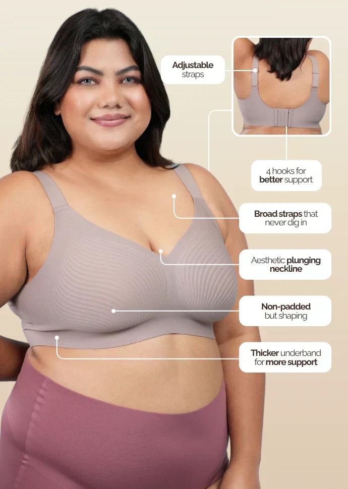 Set - Coco Wave Bra and Pink Shaper Underwear