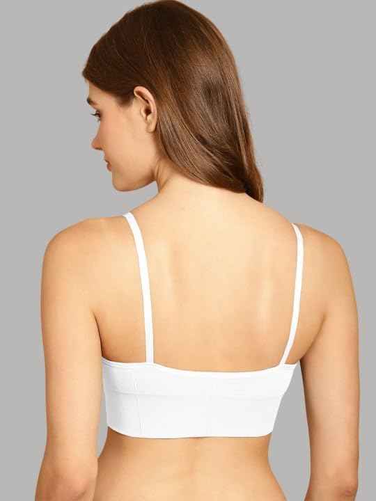 Brachy Women's Everyday Bras - Women's Sports Bras - Women's Full Coverage Bras - Women's Lightly Padded Bras - Beginners Bra - (Girl's & Kids)