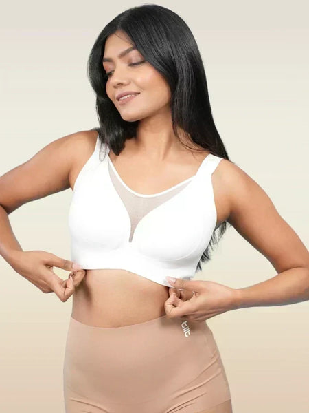 White Minimiser Bra - 3 Pack