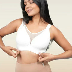 White Minimiser Bra