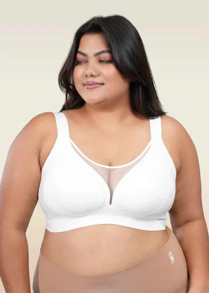 White Minimiser Bra - 3 Pack