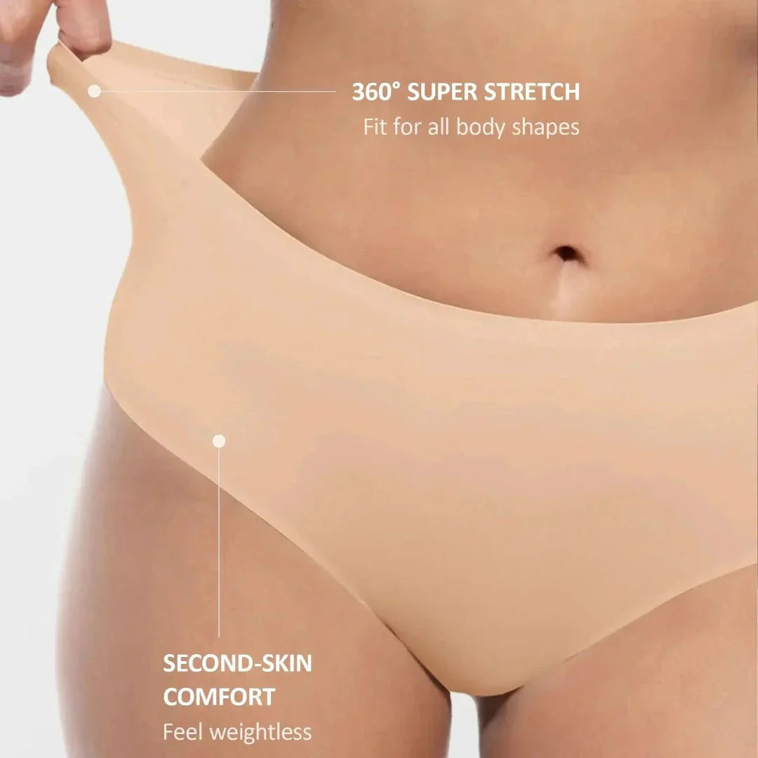 Mid-Waist Brief Panties