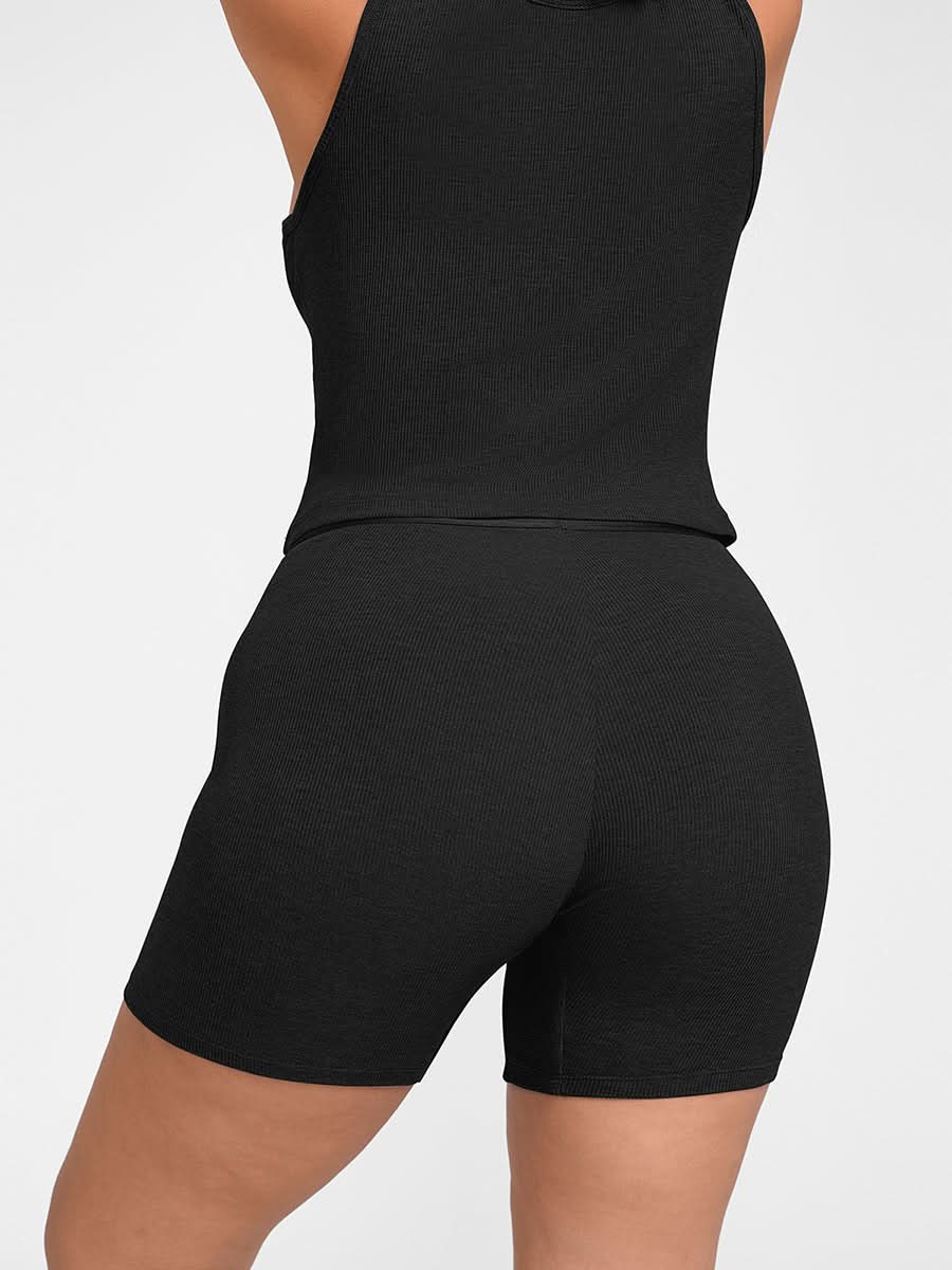 Ribbed Boxer Shorts