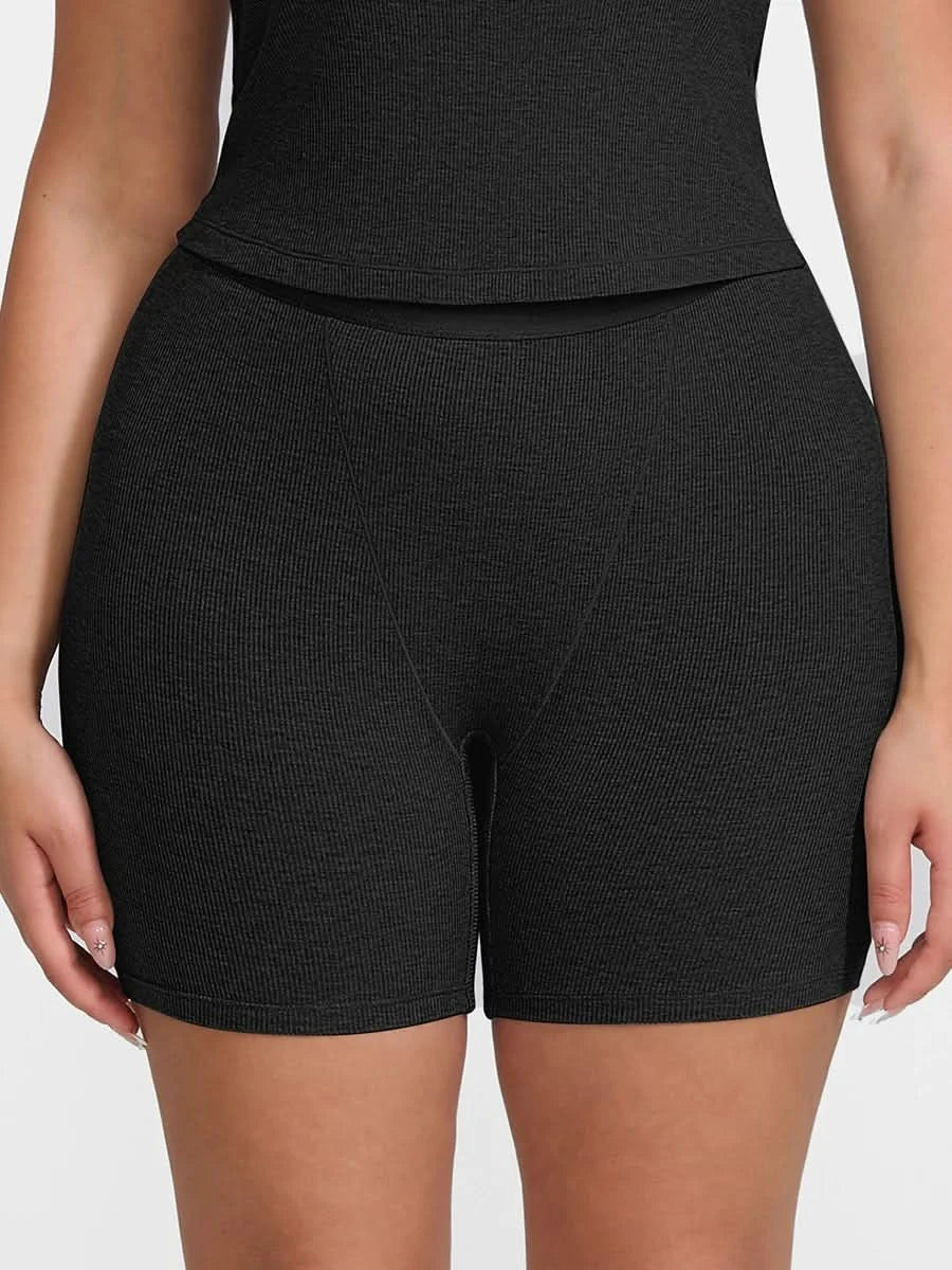 Ribbed Boxer Shorts